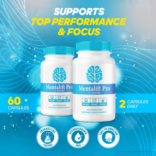 Conjunto de cápsulas Mentalift Pro Conjunto de cápsulas Mentalift Pro