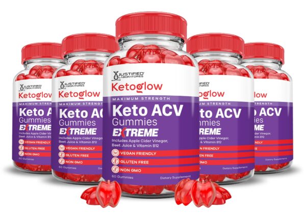Keto Glow Keto ACV Gummies pack 5 sabor vinagre sidra manzana Keto Glow Keto ACV Gummies pack 5 sabor vinagre sidra manzana