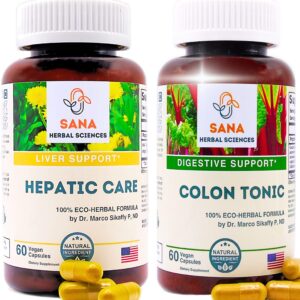 Limpieza natural colon y hígado Sana Herbal con 11 hierbas