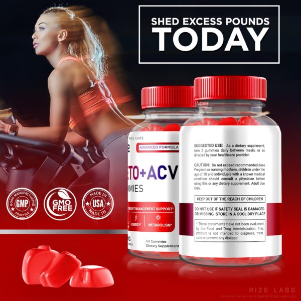 Gomitas Ace Keto ACV suplemento para pérdida de peso