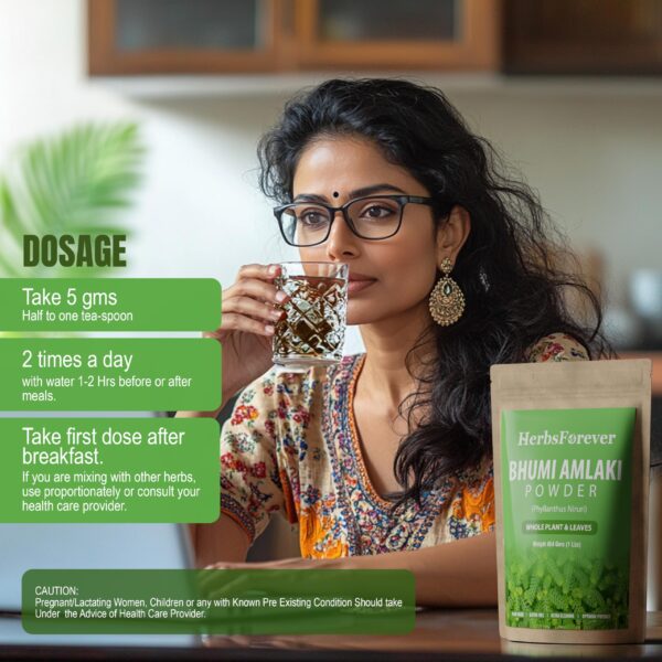 Envase de polvo herbal Bhumy Amalaki Herbsforever