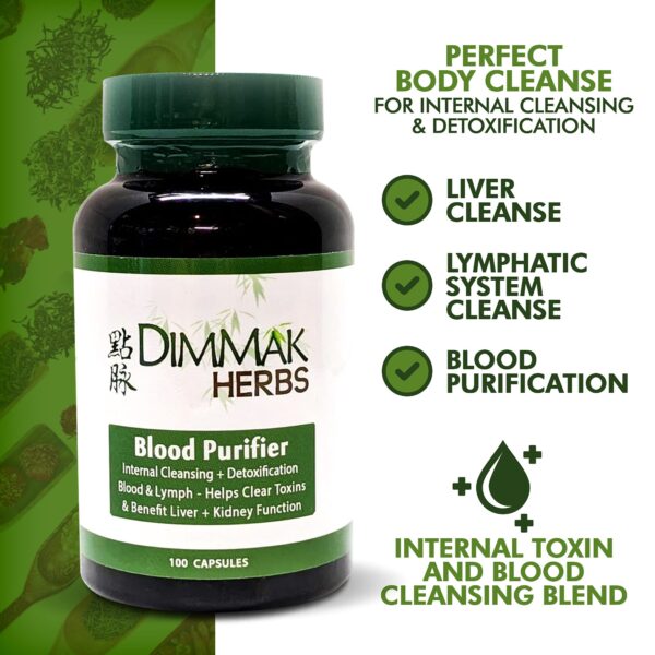 Suplemento herbal para limpieza interna Dimmak Herbs