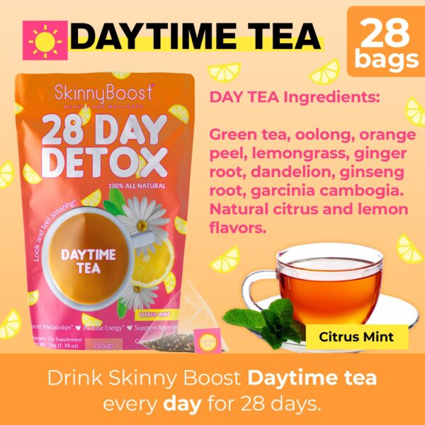 Wine SkinnyBoost té detox ingredientes naturales