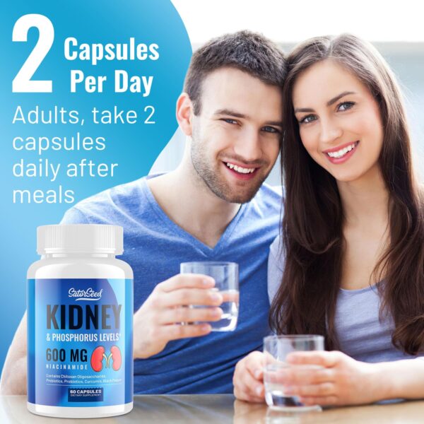 Suplemento renal SatorSeed para detox y reparación en cápsulas