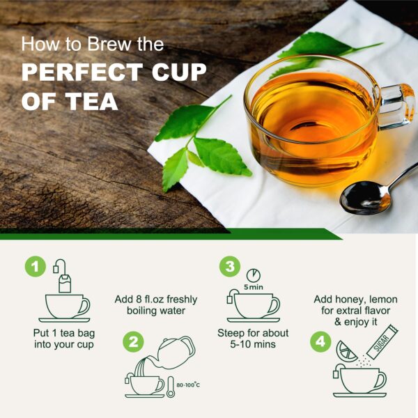 Té Laicuherb sin cafeína para limpieza de colon y detox