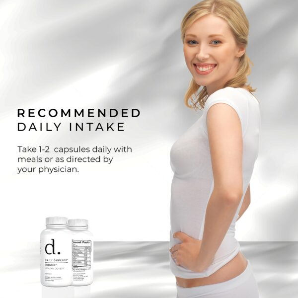 Cápsulas de diurético natural para equilibrio de líquidos y vitalidad