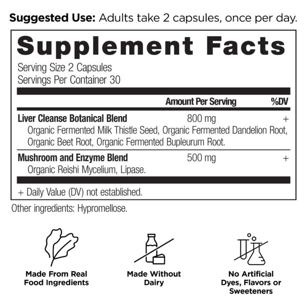 Caja suplemento detox hígado Ancient Nutrition con cardo mariano
