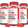 Vital Grow XL Extreme gomitas vit C vinagre de sidra paquete 3