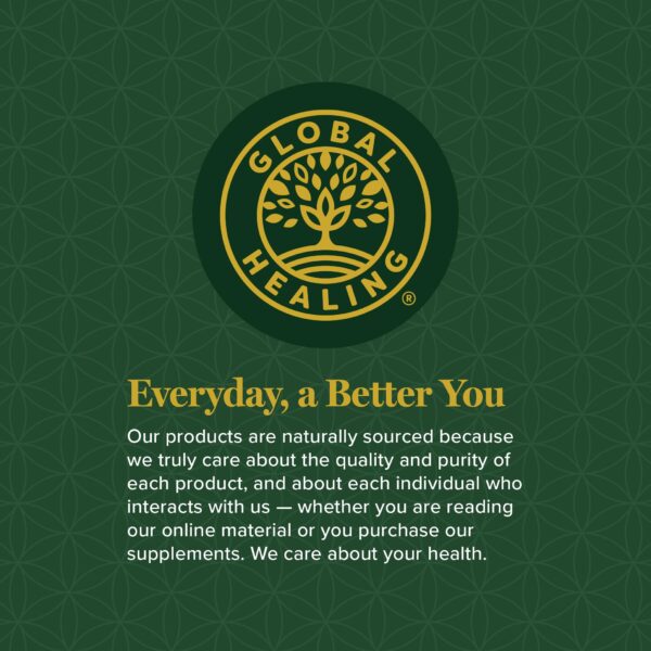 Suplemento hígado y riñones de Global Healing Center en mesa