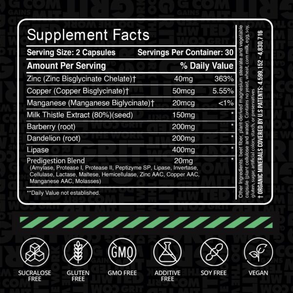 Ingredientes cardo mariano diente de león en fórmula Liv Clean