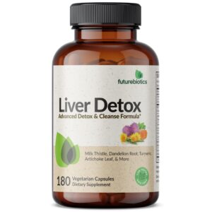 Futurebiotics detox hepático cápsulas vegetales apoyo hígado sano