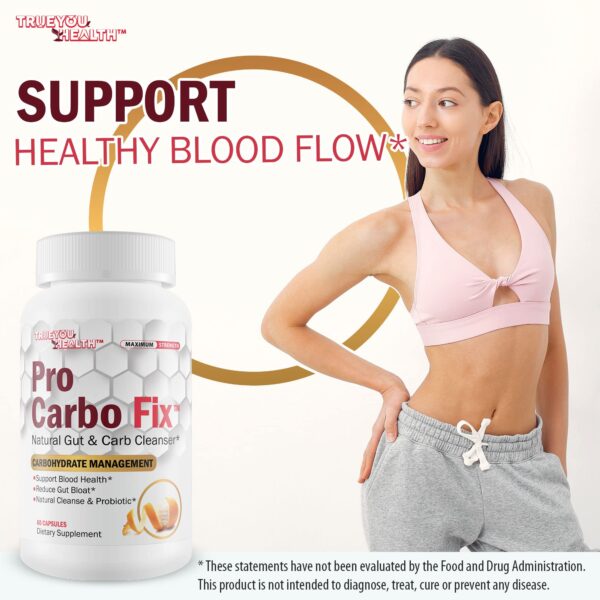 Paquete de Pro Carbo Fix para promover limpieza y detox del intestino