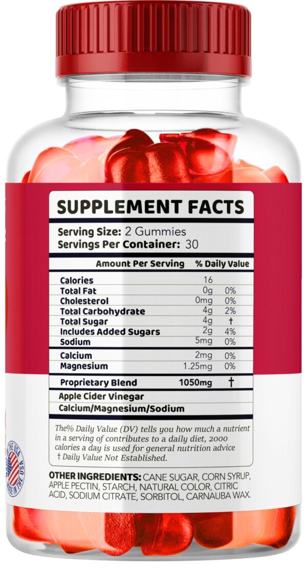 Gomitas Duo Keto ACV fórmula avanzada 1050MG