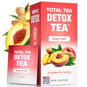 Té detox sin cafeína Total Tea 25 bolsitas
