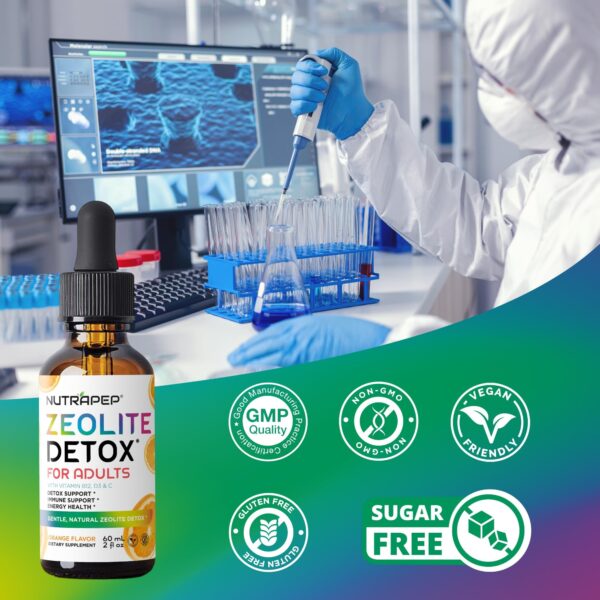 Gotas NutraPep detox naturales sin gluten ni azúcar Gotas NutraPep detox naturales sin gluten ni azúcar