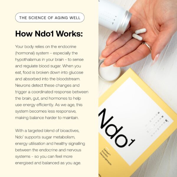 Frasco con cápsulas Ndo¹ Equilibrium vista lateral