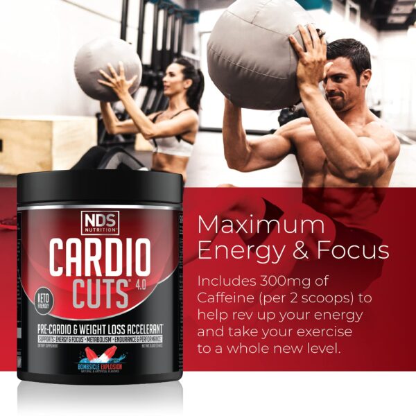 Mezcla Cardio Cuts pre cardio para energía y metabolismo