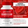 Paquete del suplemento Genesis Blood Clean pastillas