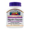 Frente del frasco Digestive Enzymes 21st Century