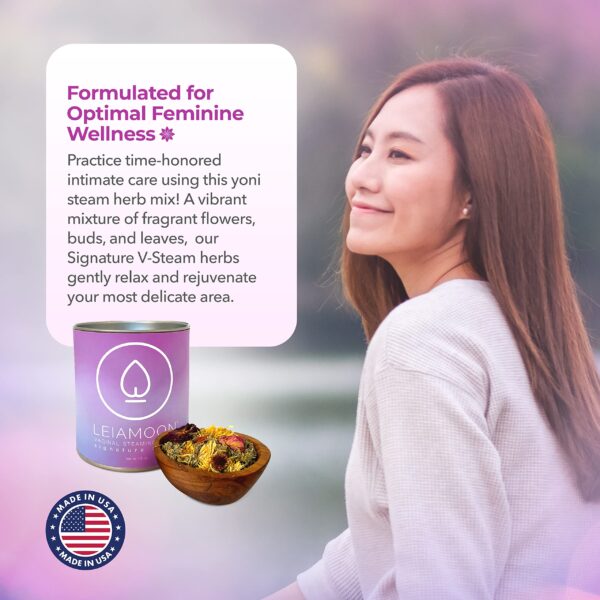 Mezcla especial hierbas vapor yoni para baño sitz y relajación