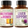 Multivitamínico para mujeres paquete con apoyo hepático