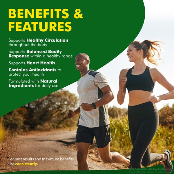 Suplemento natural NutraVibe Gluco Elixir cápsulas