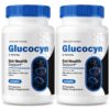 Frasco de NutraVibe Glucocyn Gut Health cápsulas Frasco de NutraVibe Glucocyn Gut Health cápsulas
