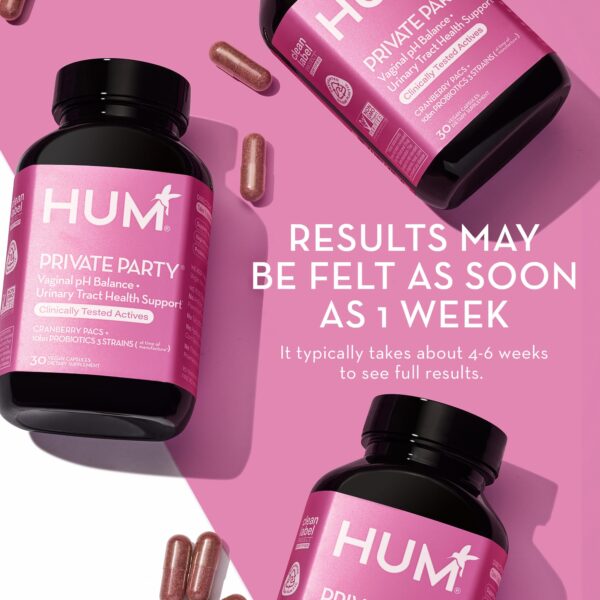 HUM Private Party apoyo para microbioma y pH vaginal