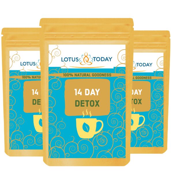 Té detox aloe vera paquete 40 bolsas lotustoday