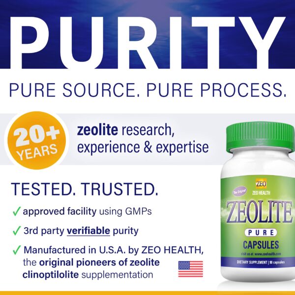 Suplemento Zeolite Pure fuerza extra limpieza natural