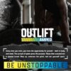 Etiqueta nutricional de Outlift Amped