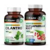 Suplemento BIO KRAUTER cilantro y zarzaparrilla cápsulas