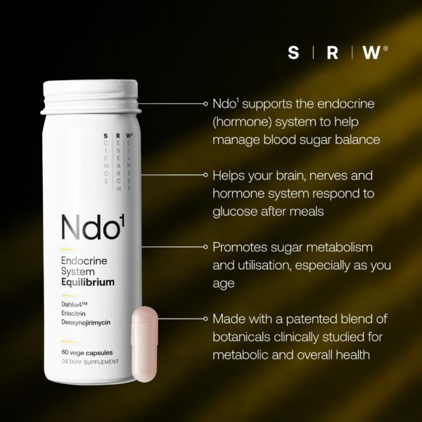 Etiqueta con información de Ndo¹ Equilibrium suplemento