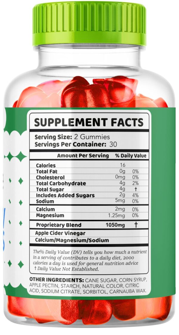 Suplemento KetoLyte ACV en gomitas para dieta cetogénica