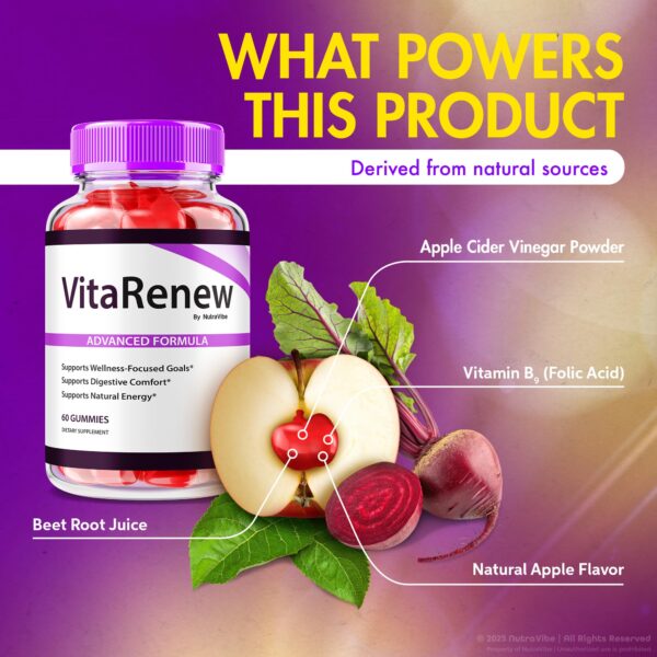 Gomitas VitaRenew paquete de 120 unidades