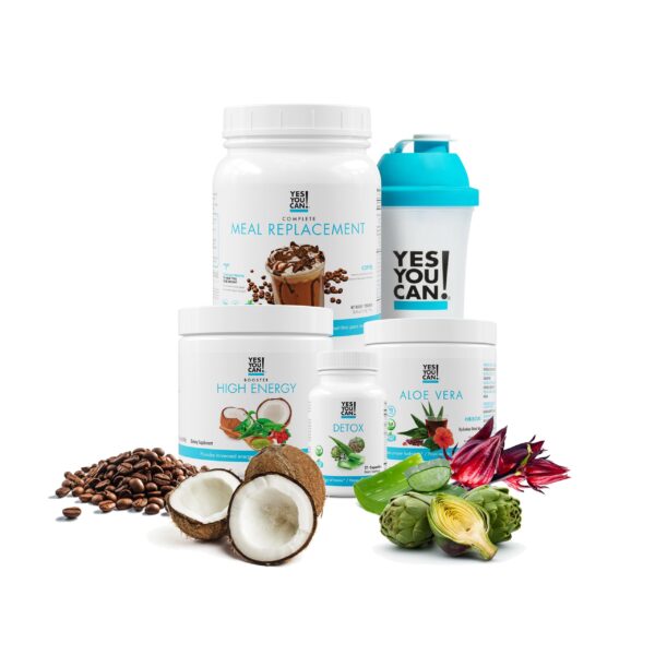 Vista frontal del kit Yes You Can Detox Plus