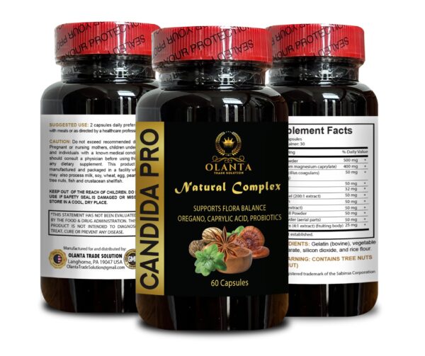 Producto Candida PRO equilibrador de flora intestinal y detox