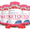 Empaque frontal gomitas Liberty Bites Keto ACV paquete 5 Empaque frontal gomitas Liberty Bites Keto ACV paquete 5