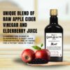 Yoder’s Good Health vinagre manzana con jugo de saúco y hierbas