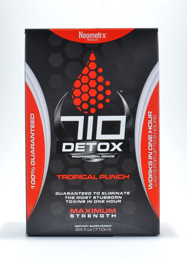 Bebida detox Pure Detox sabor tropical punch 12 oz