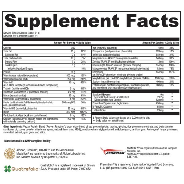 Envase batido completo desintoxicación ProvenFunction Detox