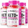 Gomitas BodyAura Keto ACV frasco