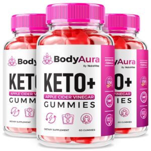 Gomitas BodyAura Keto ACV frasco