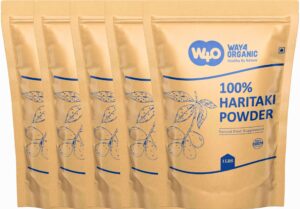 Polvo premium de Haritaki Way4Organic paquete 5 libras para desintoxicación