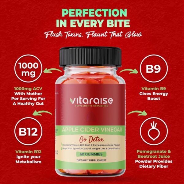 Gomitas ACV mostrando ingredientes naturales