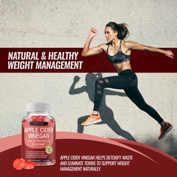 Paquete doble gomitas ACV Toplux para hombres y mujeres