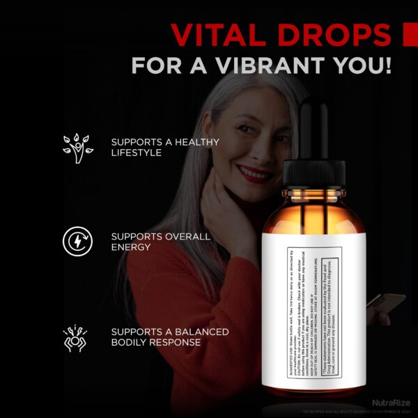 Botellas Glyco Genius gotas líquidas fórmula natural para salud