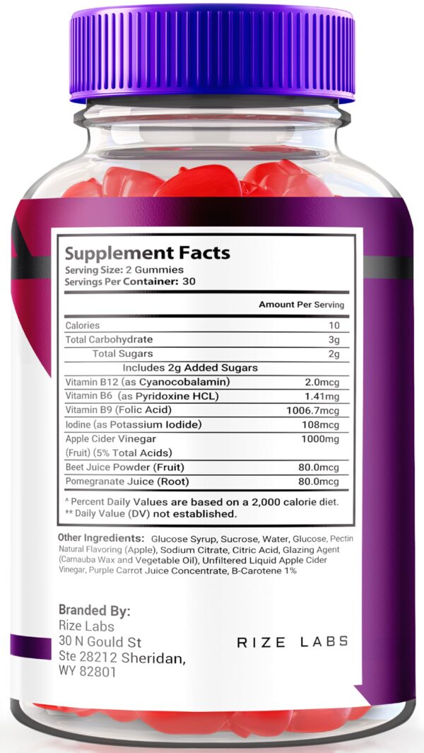 rize labs suplemento keto pérdida peso avanzada pack doble