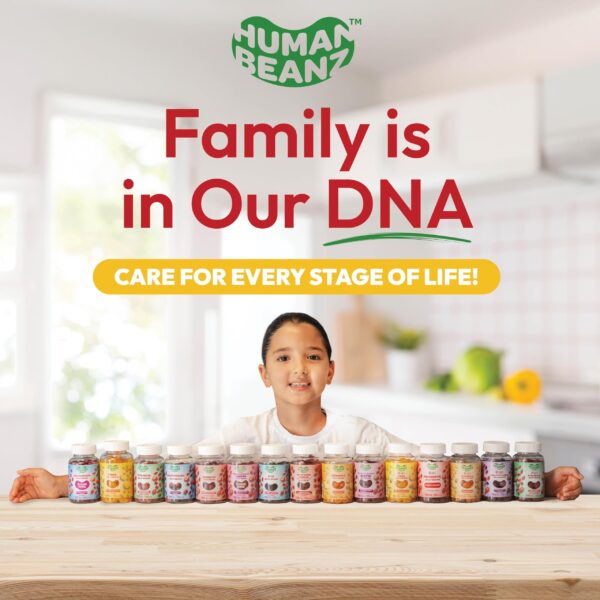 Human Beanz gomitas vinagre manzana apoyo cardíaco