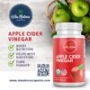 Suplemento herbal natural de vinagre de sidra de manzana en cápsulas
